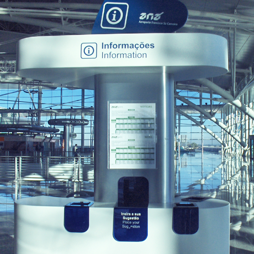 THE BEST EUROPE AIRPORT IS PORTUGUESE AND HAS OUR KIOSKS!