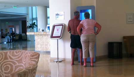 Digital kiosk improves Guest Experience in Cyprus