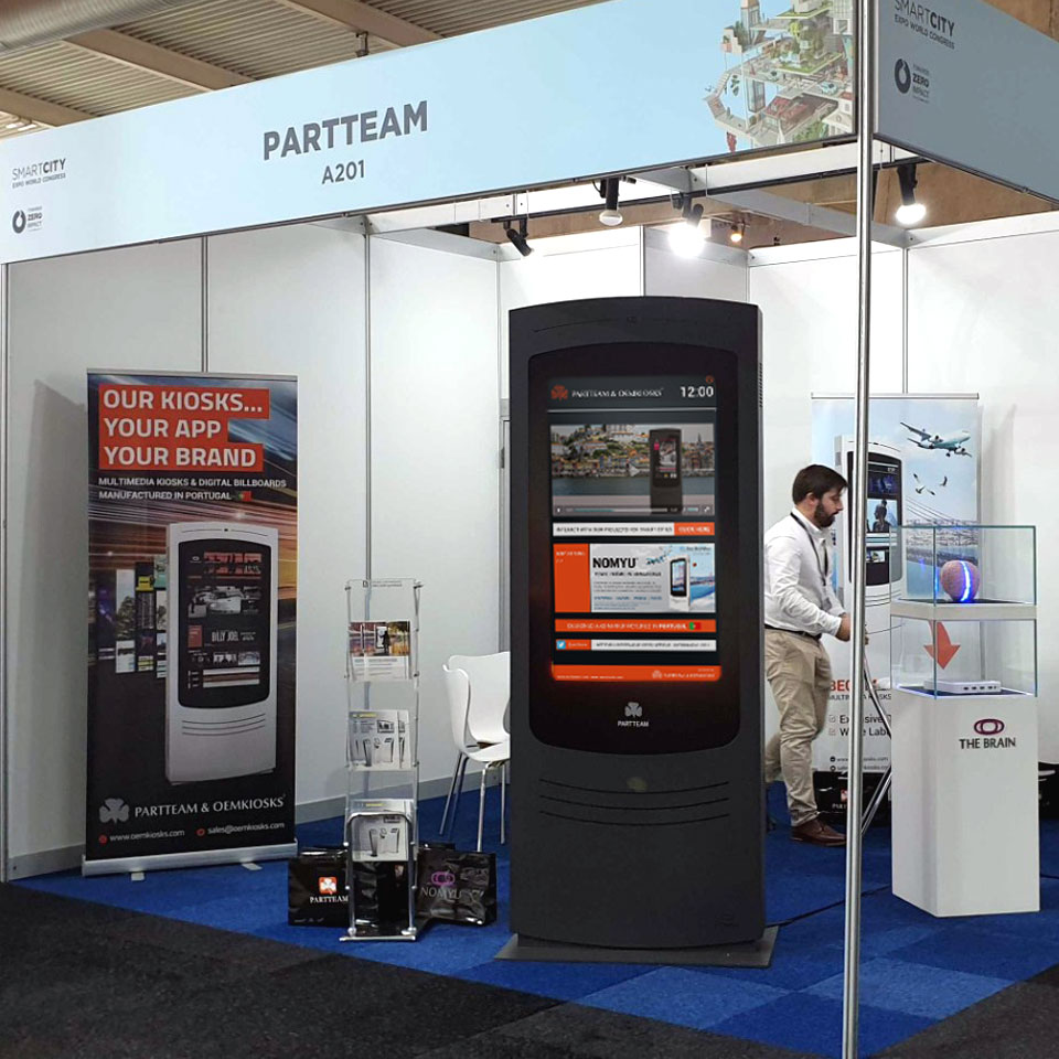 PARTTEAM & OEMKIOSKS PRESENT AT SMART CITY EXPO WORLD CONGRESS 2019