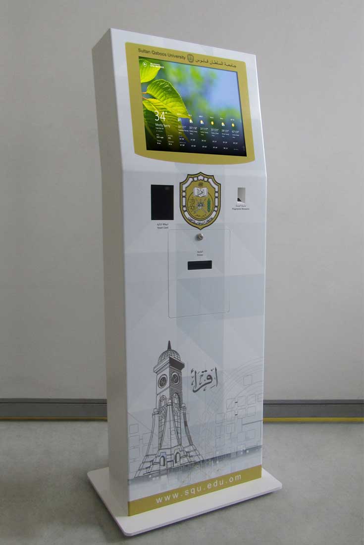 LARGE-SCALE PRODUCTION OF INTERACTIVE KIOSKS FOR ARABIA