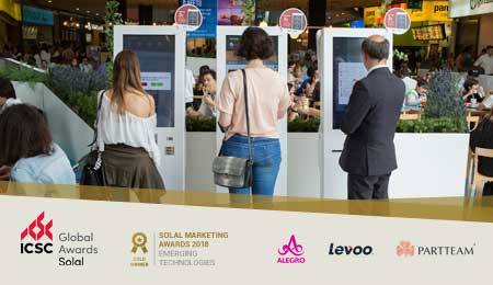 Project with PARTTEAM & OEMKIOSKS Self-Service Kiosks Wins Solal Marketing Awards 2018