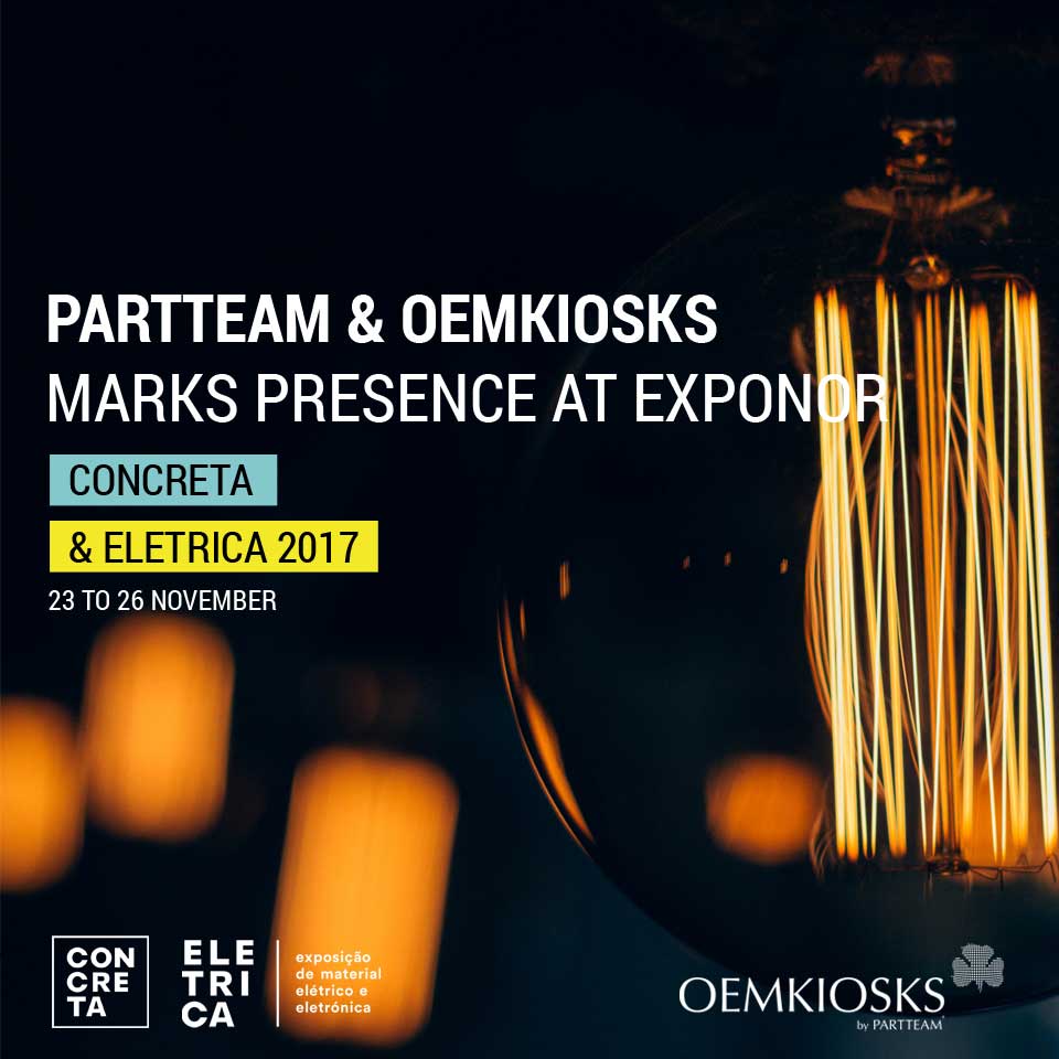 CONCRETA - ELETRICA 2017: PARTTEAM & OEMKIOSKS marks presence at EXPONOR 1