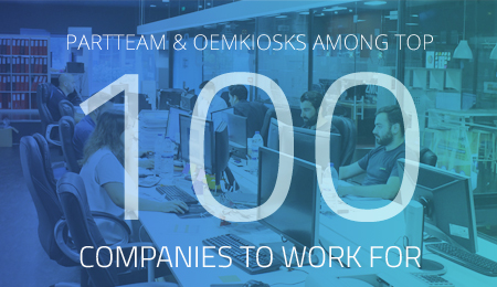 PARTTEAM & OEMKIOSKS finalist to The Best Companies to Work 2019