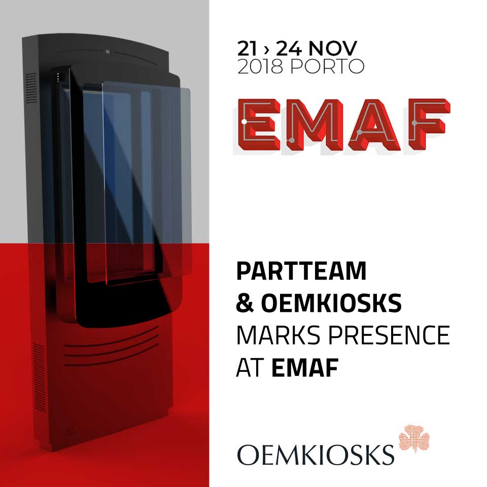 PARTTEAM & OEMKIOSKS WILL BE PRESENT AT THE EMAF 2018 EVENT