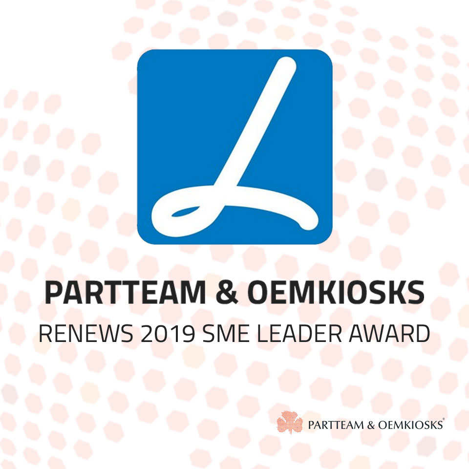 PARTTEAM & OEMKIOSKS renews 2019 SME Leader award 1