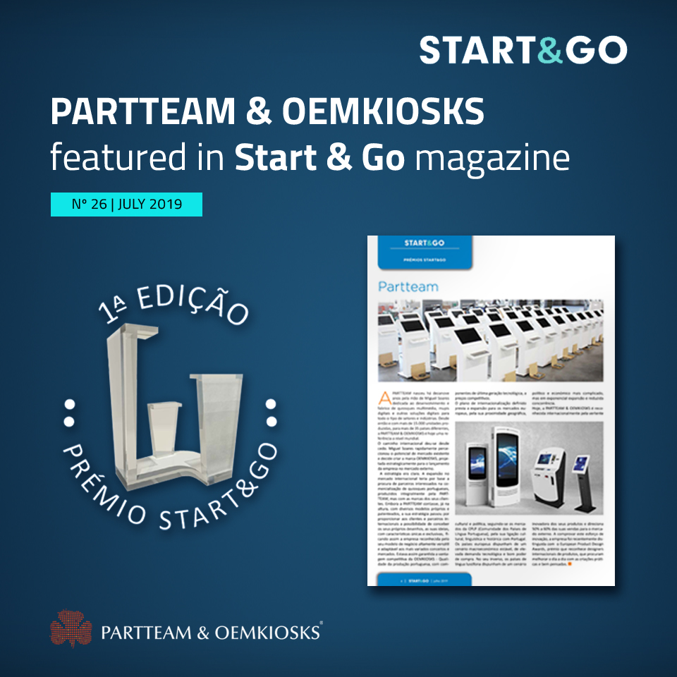START & GO DIGITAL MAGAZINE HIGHLIGHTS PARTTEAM & OEMKIOSKS