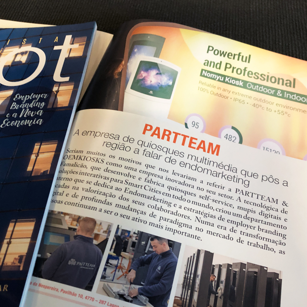 PARTTEAM & OEMKIOSKS considered one of the best companies to work for by Revista Spot
